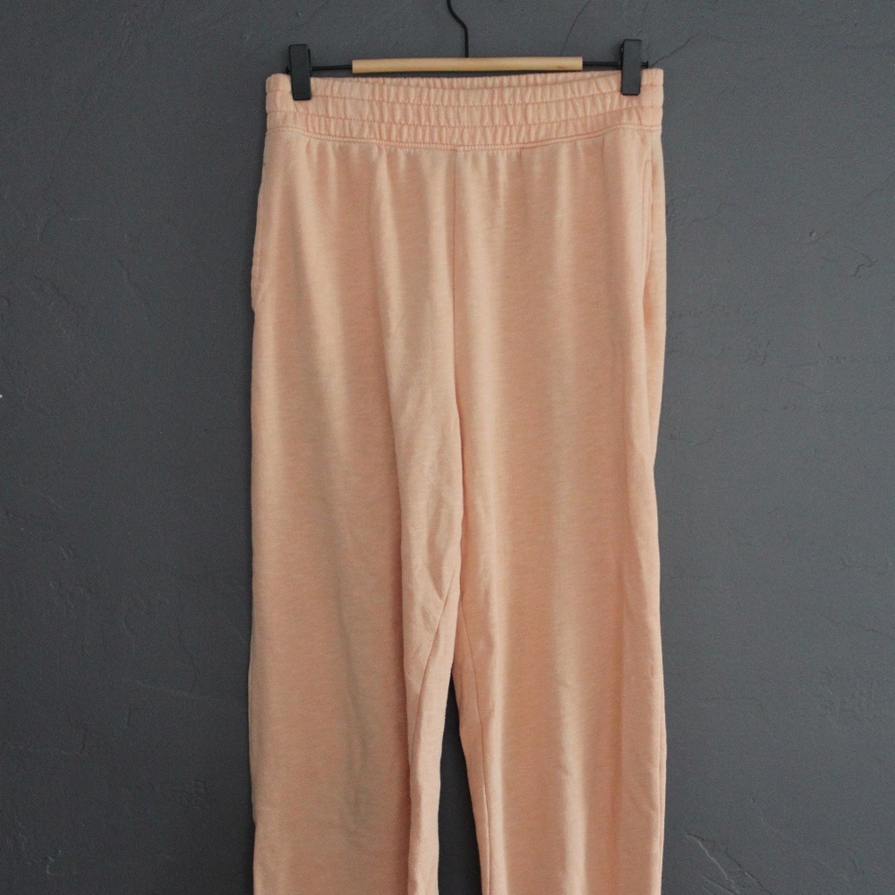 Peach pink sweatpants
